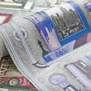Шпалери вінілові гарячого тиснення 81137 макро